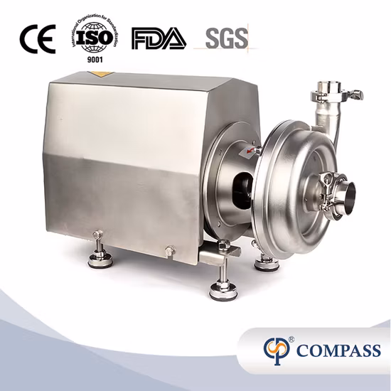 2.2kw CIP Function Centrifugal Pump with ABB Motor with Flange Connection