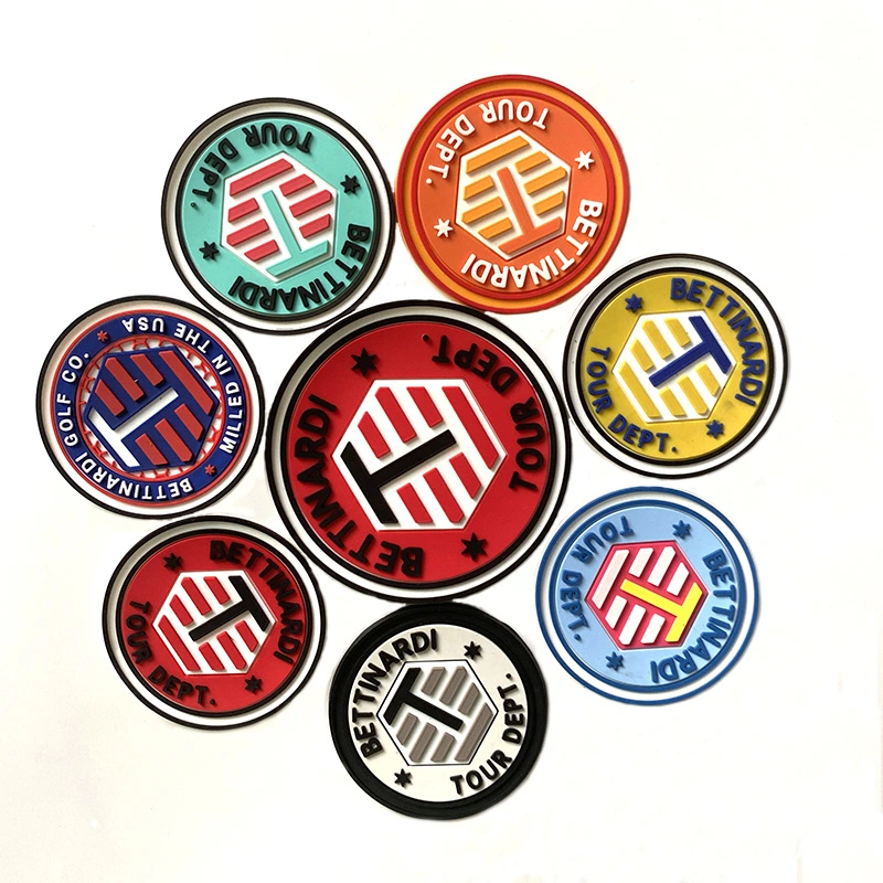 Wholesale Custom Cheap 3 D Soft Embossed Private Logo Sew on Garment Silicone PVC Label Badge Rubber Patch for Jeans Bag