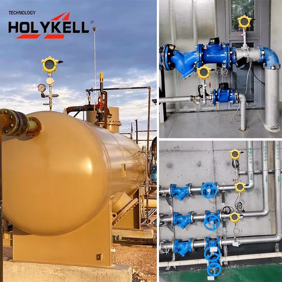 Holykell Explosion Proof LCD Display GPRS 4G Wireless Water Pressure Transmitter
