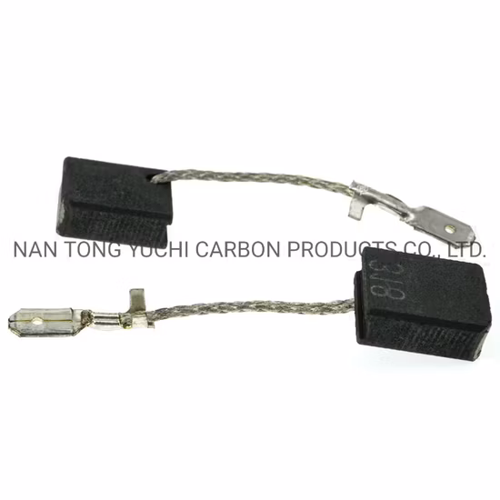 Carbon Brush Carbon for Aeg Belt Sander Hbs Hbse BBS Bbse 100/Carbon Brush with Metal Spring
